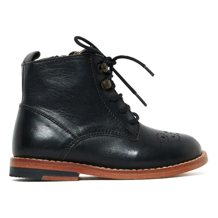 Young Soles Bottines Lacets Buster | Noir