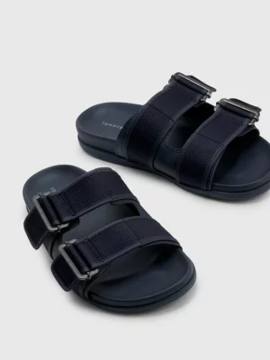 Sandálias Tommy Hilfiger x Vacation com fivela dupla