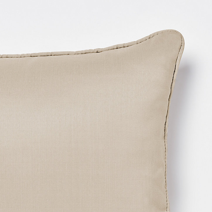 Coussin GoodHome Klama marron clair 30 x 50 cm