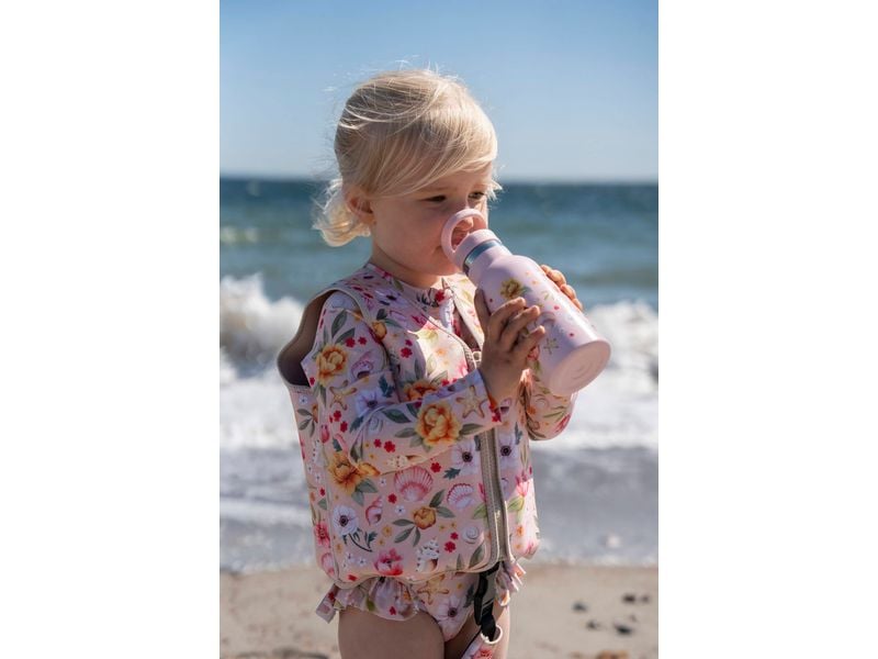Filibabba Schwimmweste 1-2 Jahre Ocean Blossom Kinder-Schwimmlernweste mit Reissverschluss