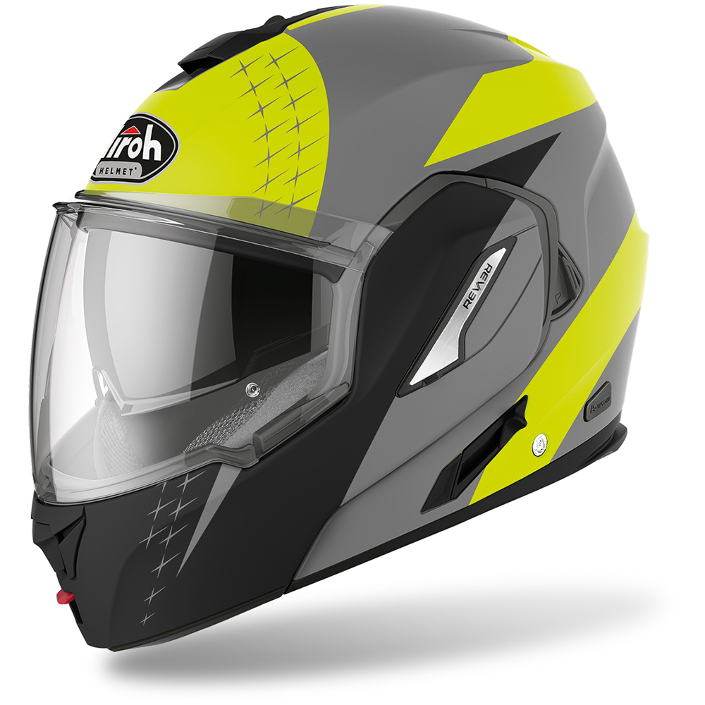 Airoh - Casque REV 19 Leaden Gris Mat / Jaune