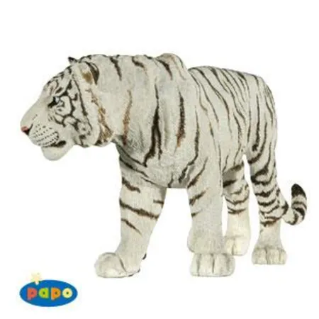 Papo 50045 Tiger, weiß