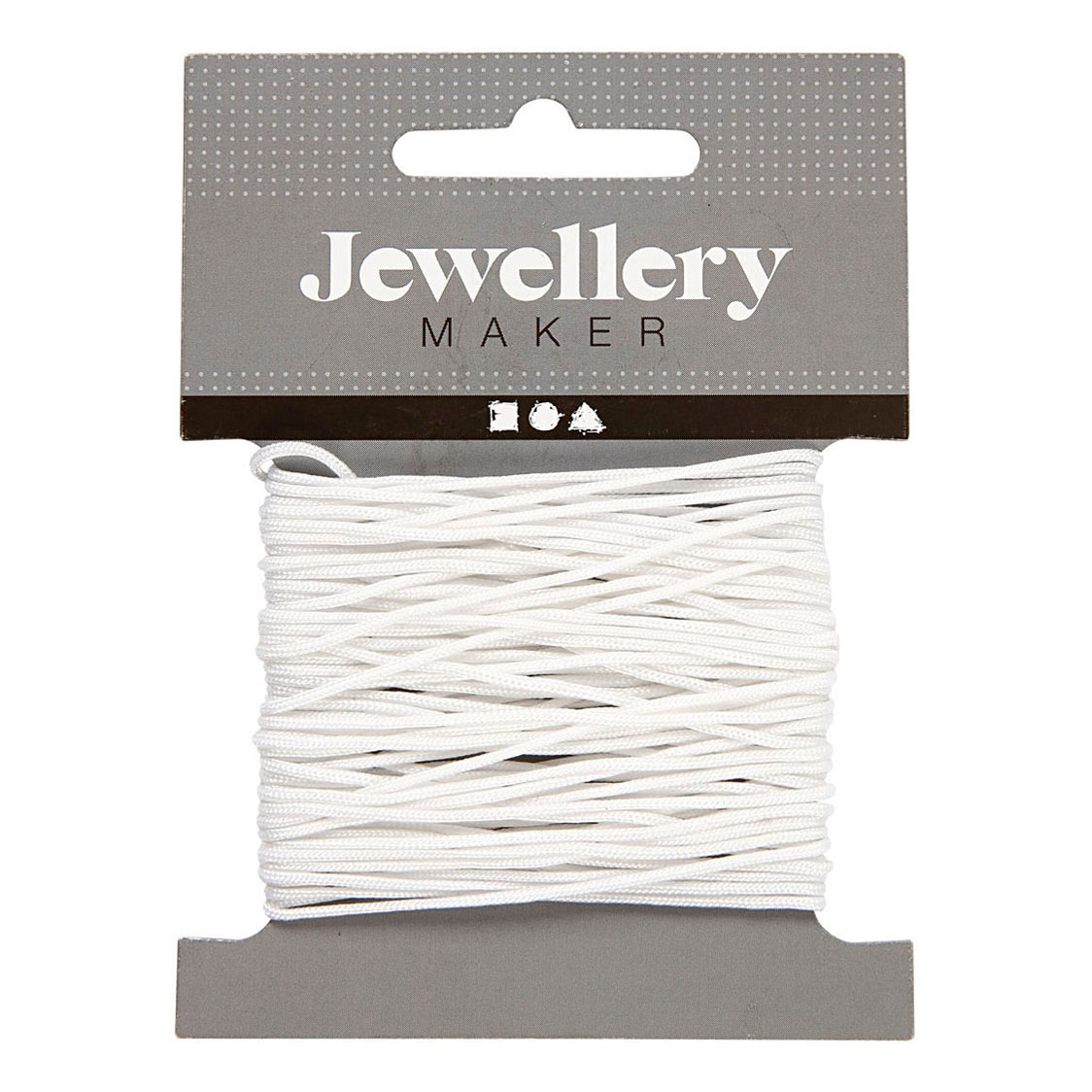 Macrame Koord Wit, 10m