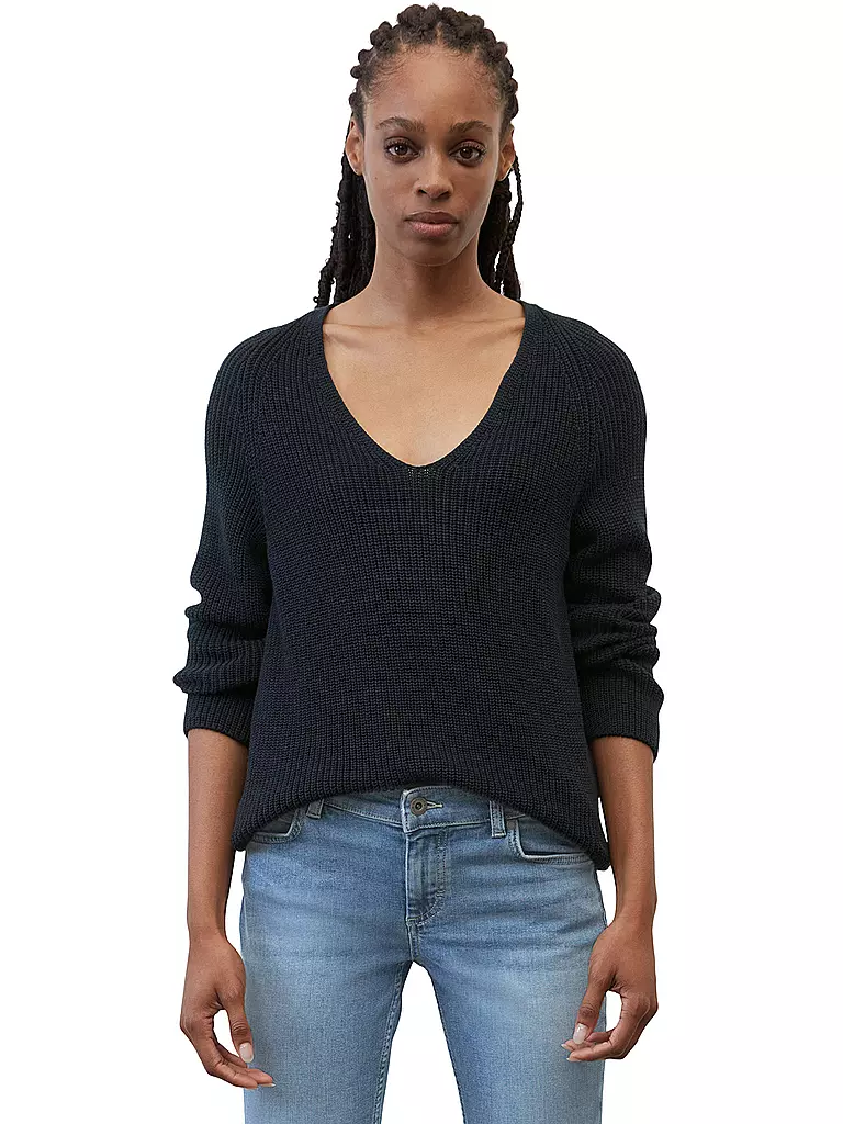 MARC O'POLO Pullover blau
