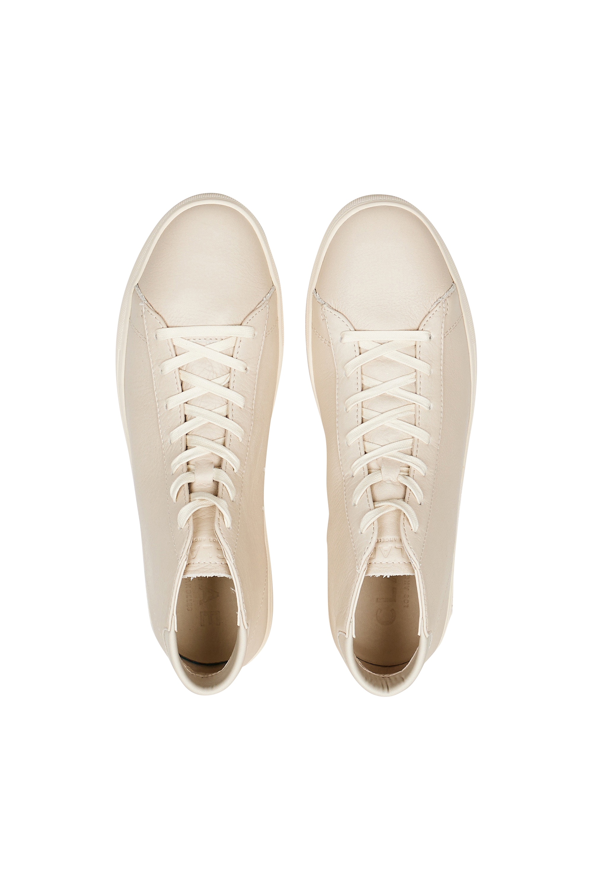CLAE Baskets BRADLEY MID OFF WHITE LT Beige