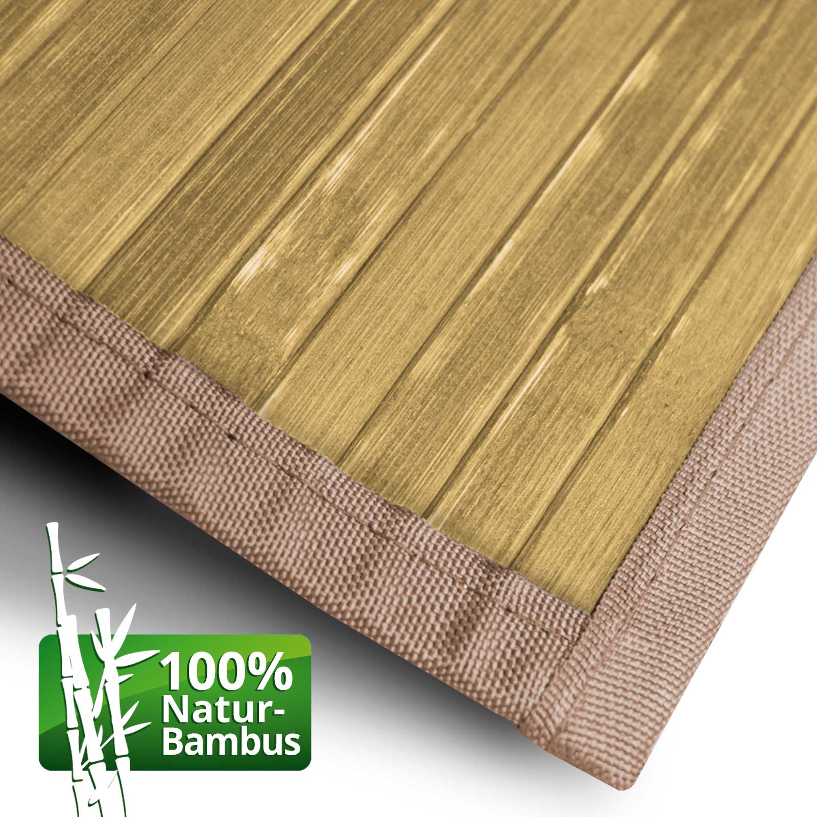 casa pura Bambus-Teppich | Tibet | 50 x 80 cm