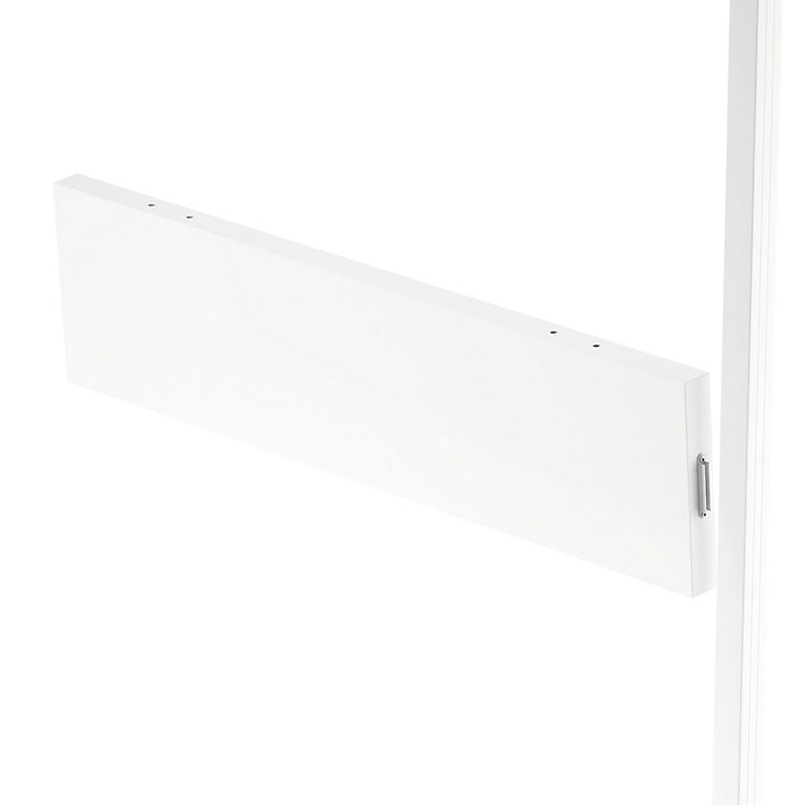 Panneau Alara blanc 100 x h.25 cm GoodHome