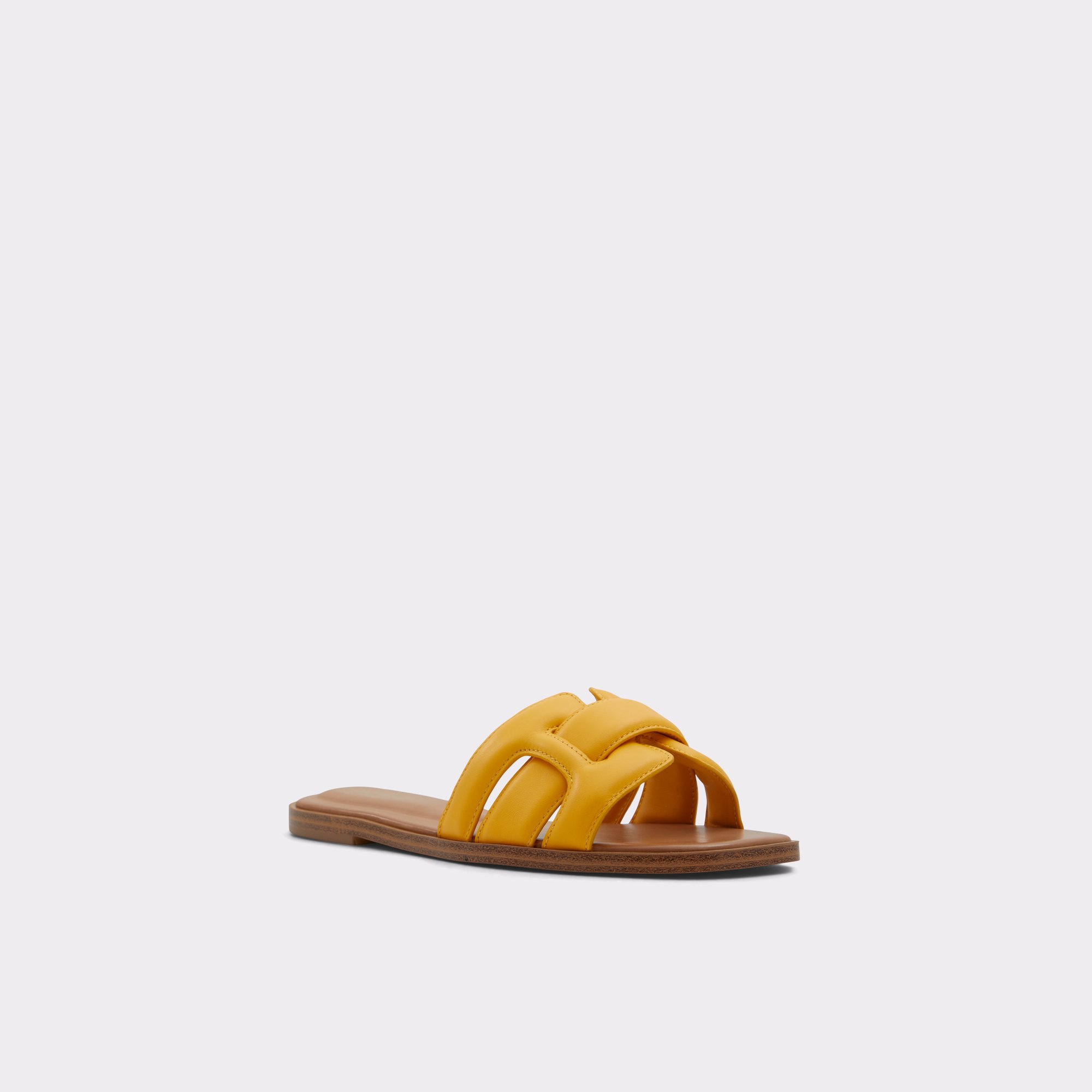Elenaa Bright Yellow Women Sandals