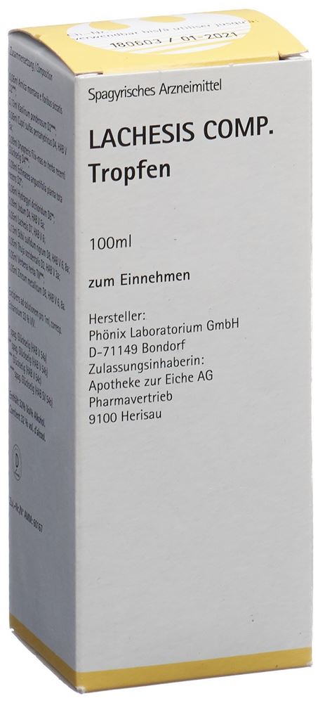PHOENIX Lachesis comp liq spag 100 ml