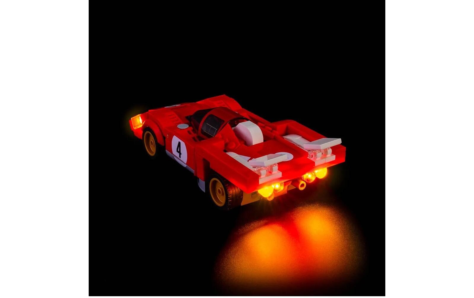 LED-Licht-Set für LEGO® 1970 Ferrari 512 M 76906Light-Kit