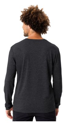 T-Shirt Manches Longues Homme Vaude Essential Noir