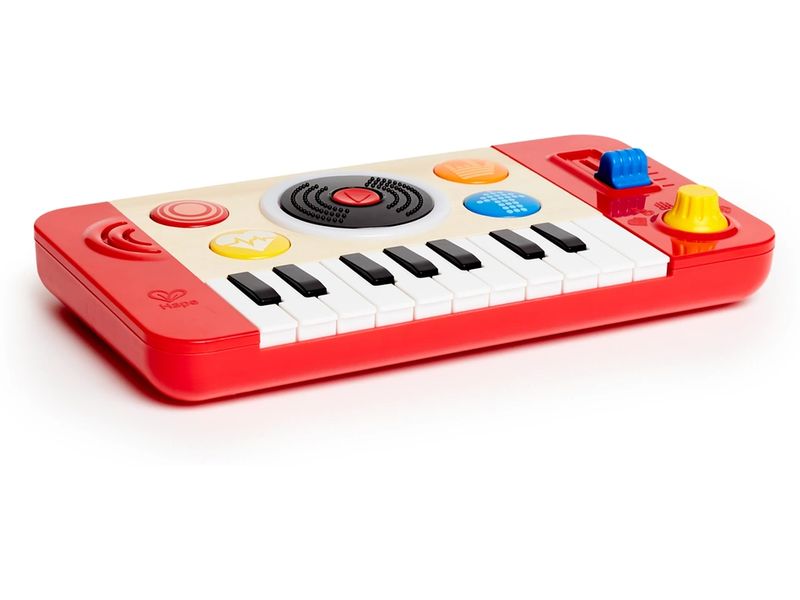 Hape Musikspielzeug DJ-Mischpult Batteriebetriebenes Musikinstrument