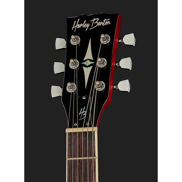Harley Benton DC-580LH CH Vintage Ser Bundle