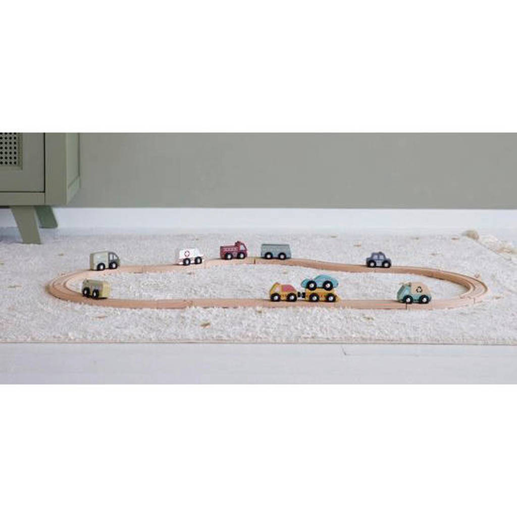 Treinbaan uitbreiding - voertuigen set