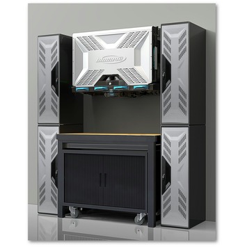 Blucave metalen opbergkast