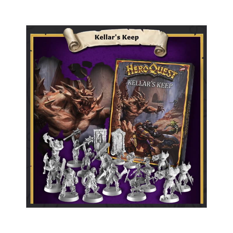 HeroQuest ext. La Forteresse de Kellar