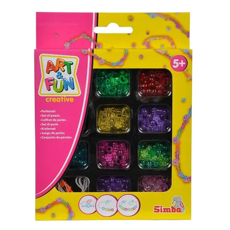 Simba Art & Fun Perlenset 4-fach sortiert