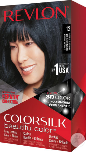 Revlon Colorsilk N°12 Natural Blue Black Pièce 1