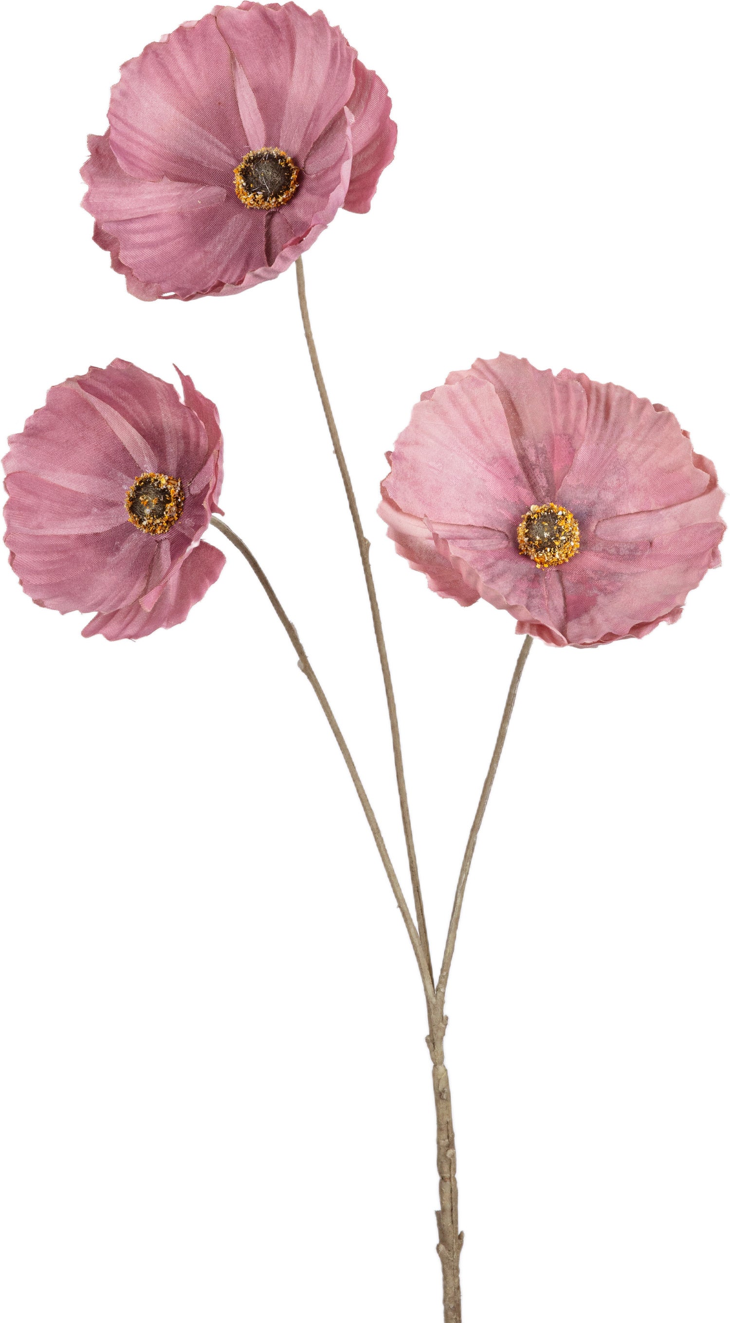 Louis Maes kunstbloem Cosmea roze 80 cm
