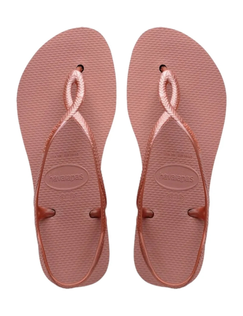 Luna Flatform Sandals Pink Saffron