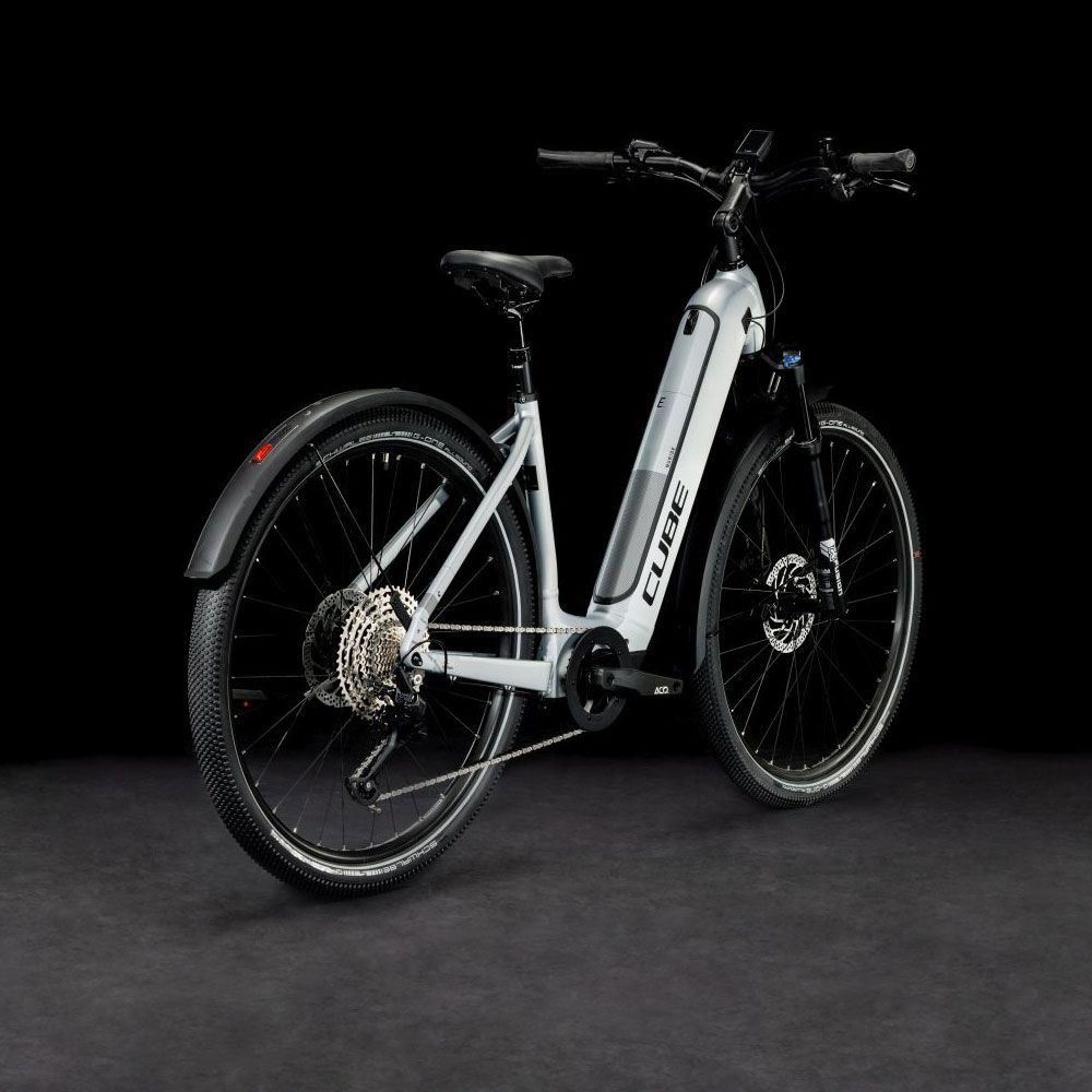 Cube Nuride Hybrid EXC 750 Allroad Easy Entry polarsilver´n´black kaufen | Bike-Discount