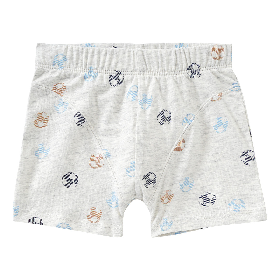 Topolino 5 Jungen Boxer mit Bio-Baumwolle hellblau / dunkelblau / creme