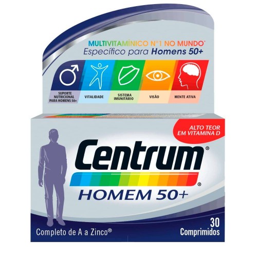 Centrum Homem 50  30 Comprimidos