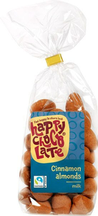 Happy Chocolate Melkchocolade Amandelen met Kaneel 175GR