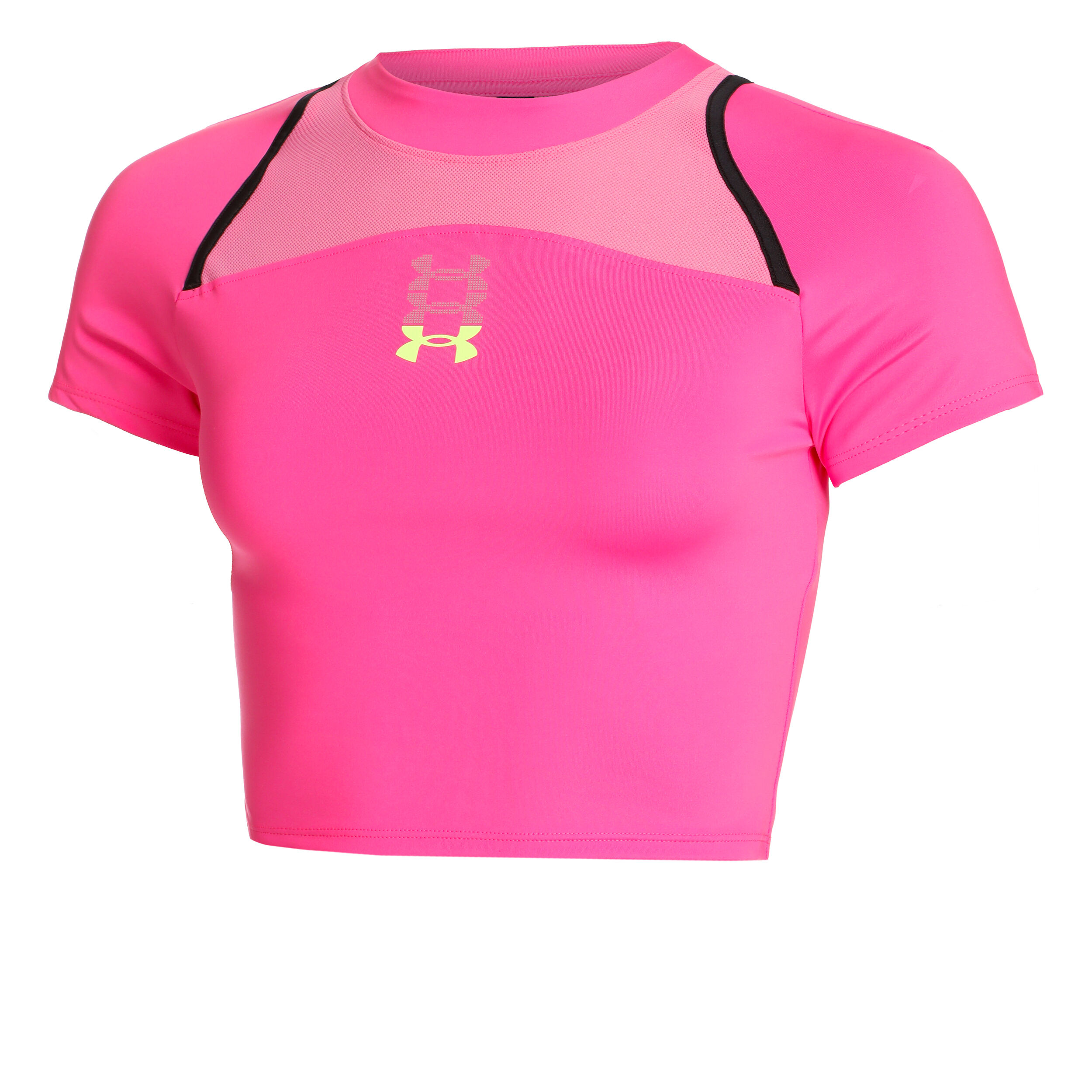 Under Armour Run Anywhere Crop Maillot De Course Femmes - Pink , Noir