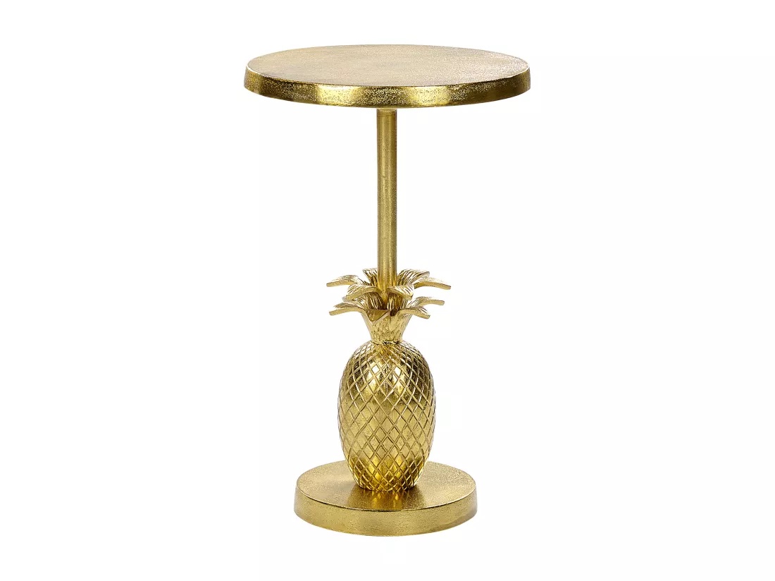 Table d'appoint dorée PANNOUVRE