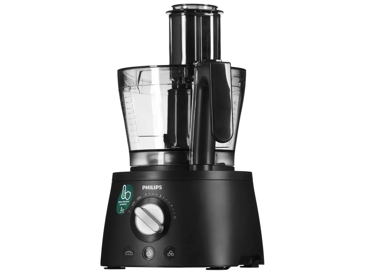 Philips Avance Collection HR7776 Compact 2-en-1 - Køkkenmaskine - 1300 W