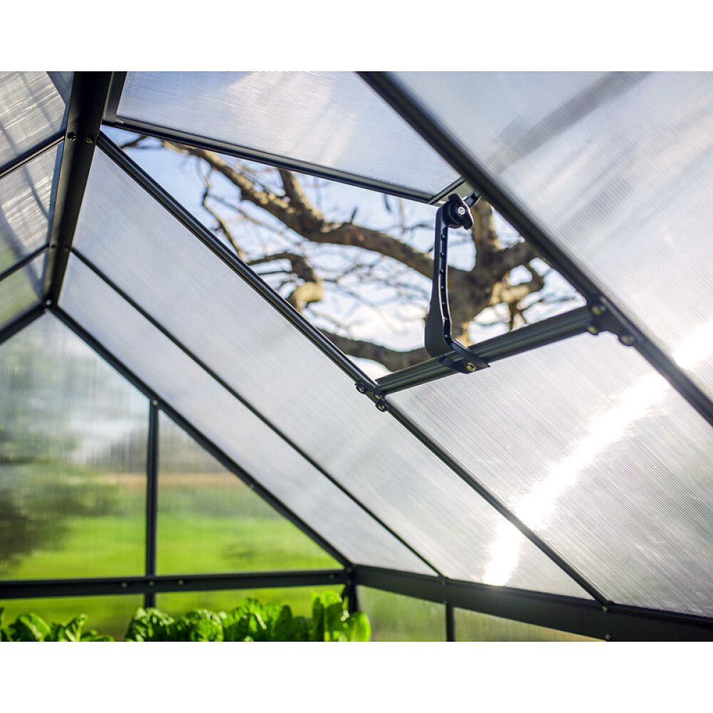 DRIVHUS CANOPIA MYTHOS ALU/POLY 3,4M² MØRKEGRÅ