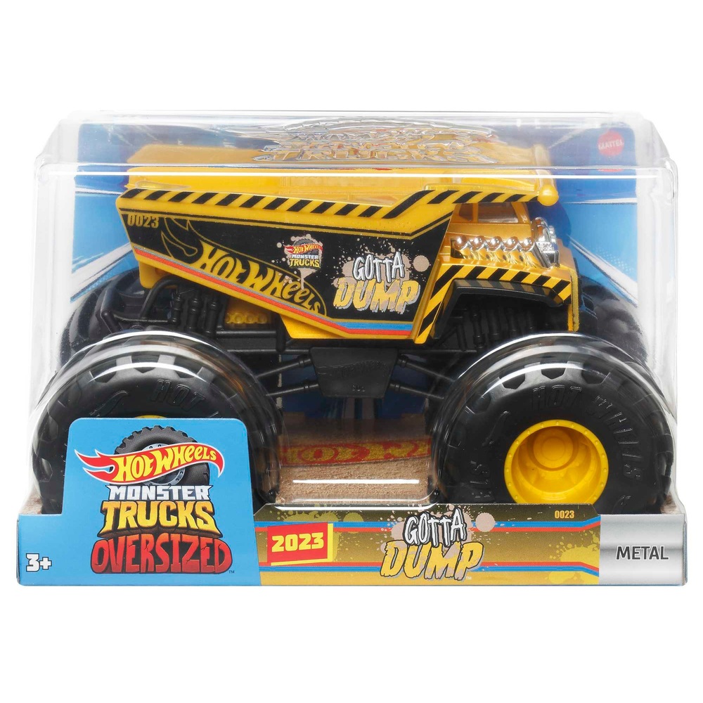 Hot Wheels Monster Trucks: Maßstab 1:24 Gotta Dump