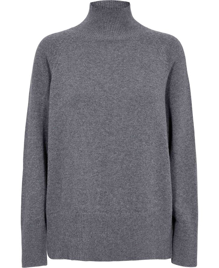Marella FALANGE Knit Sweater - Wool Blend Medium grey
