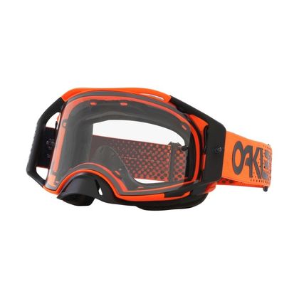Masque cross Oakley AIRBRAKE MX MOTO ORANGE ECRAN CLAIR 2024 - Orange