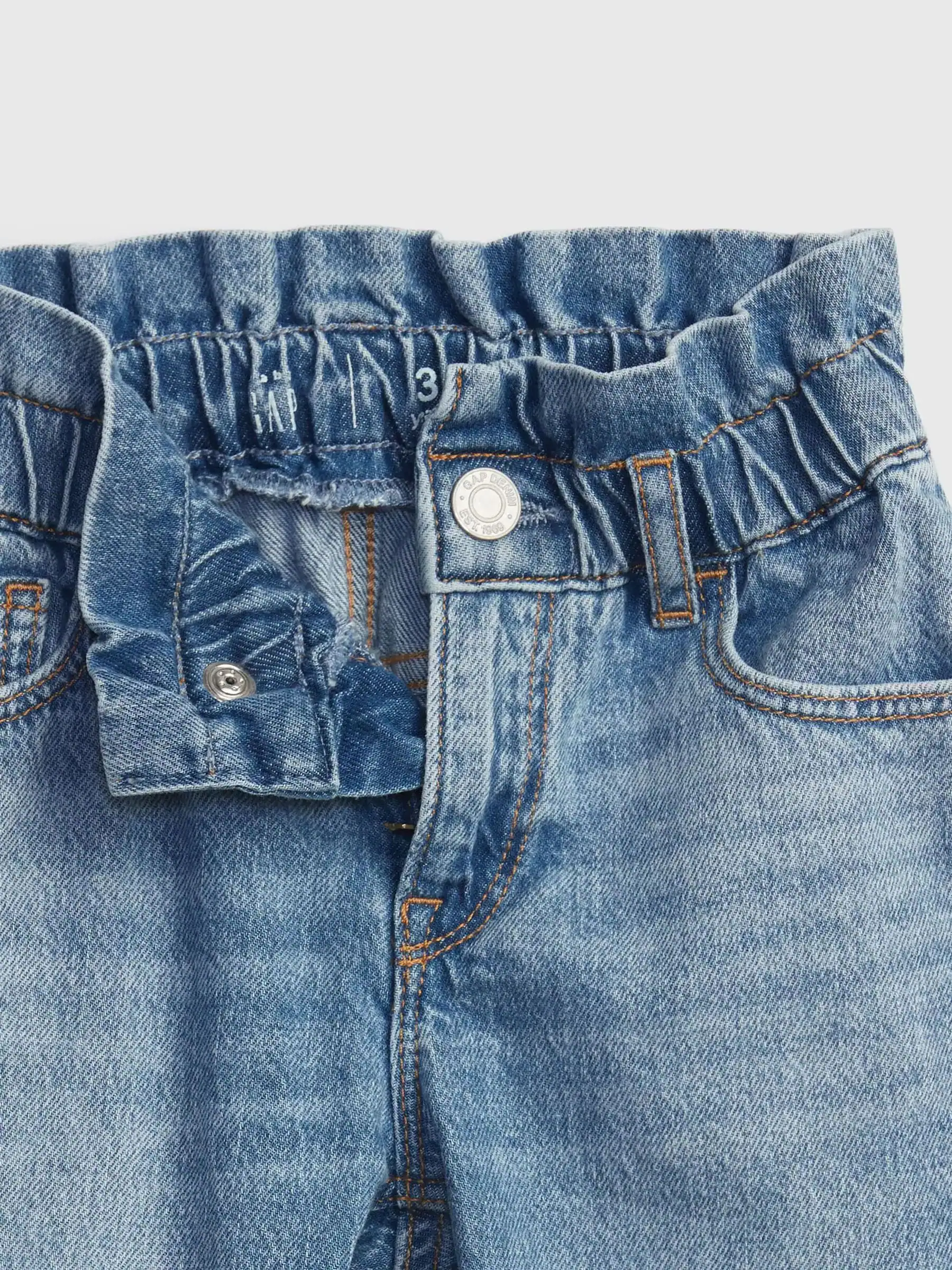 Gap katoenen stretchy pull-on mom Jeans (0mnd-5jr)