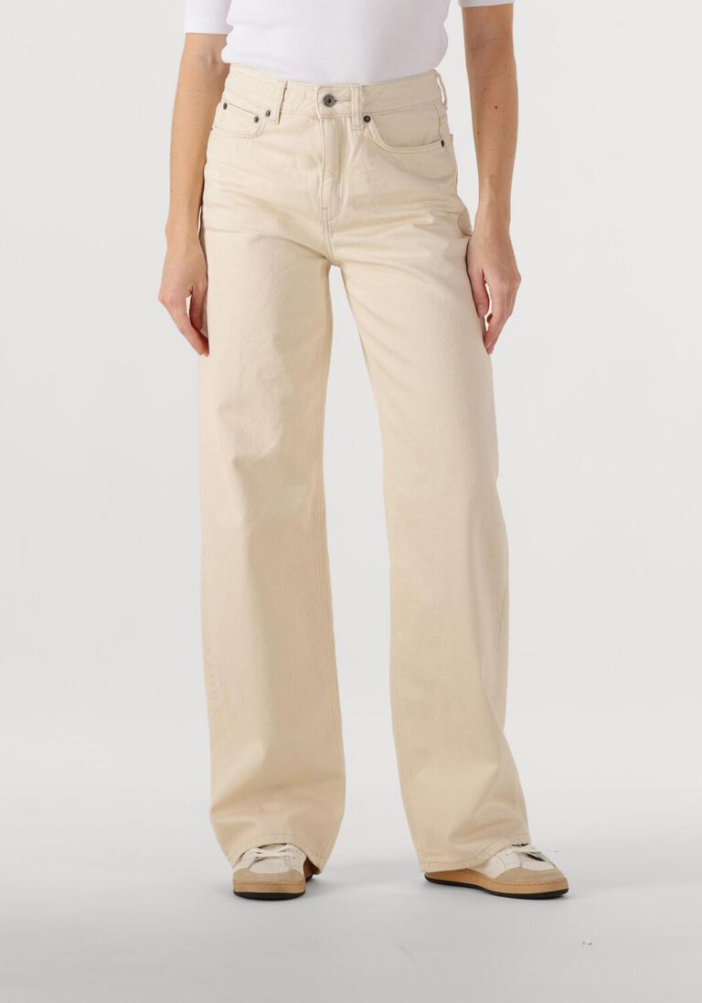 ecru drykorn straight leg jeans medley