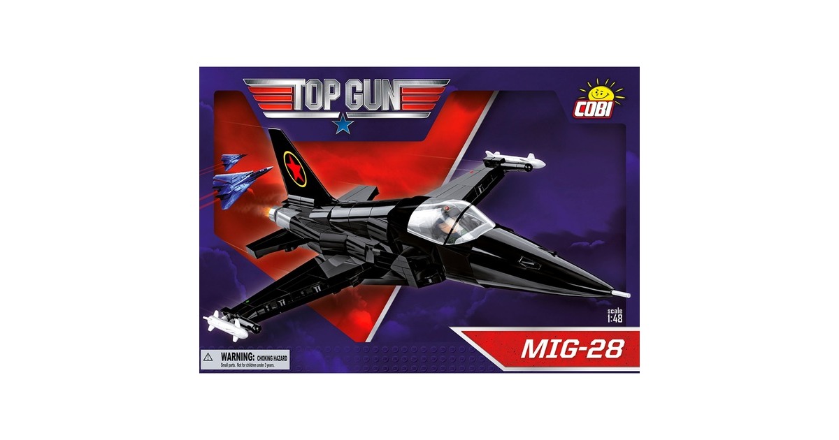 COBITop Gun - MIG-28 Constructiespeelgoed  (Schaal 1:48)
