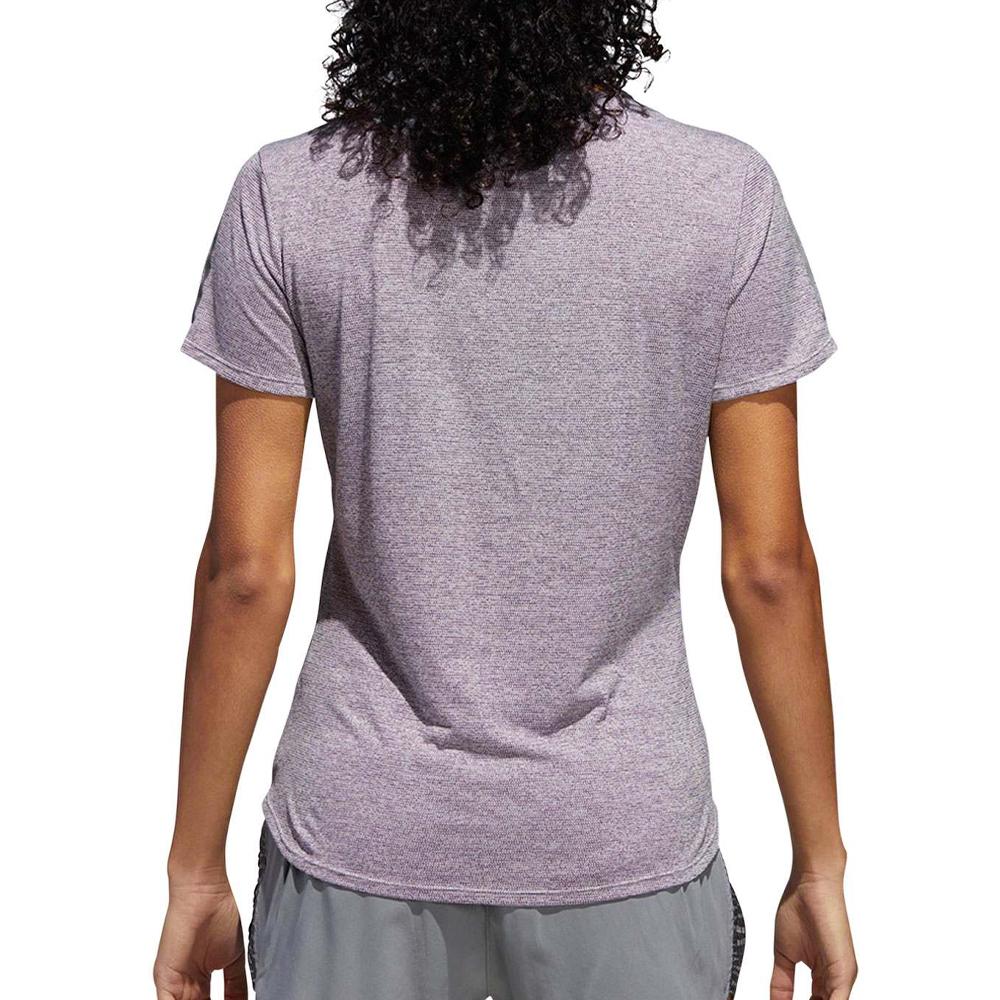 Adidas T-shirt Violet Femme Adidas Response