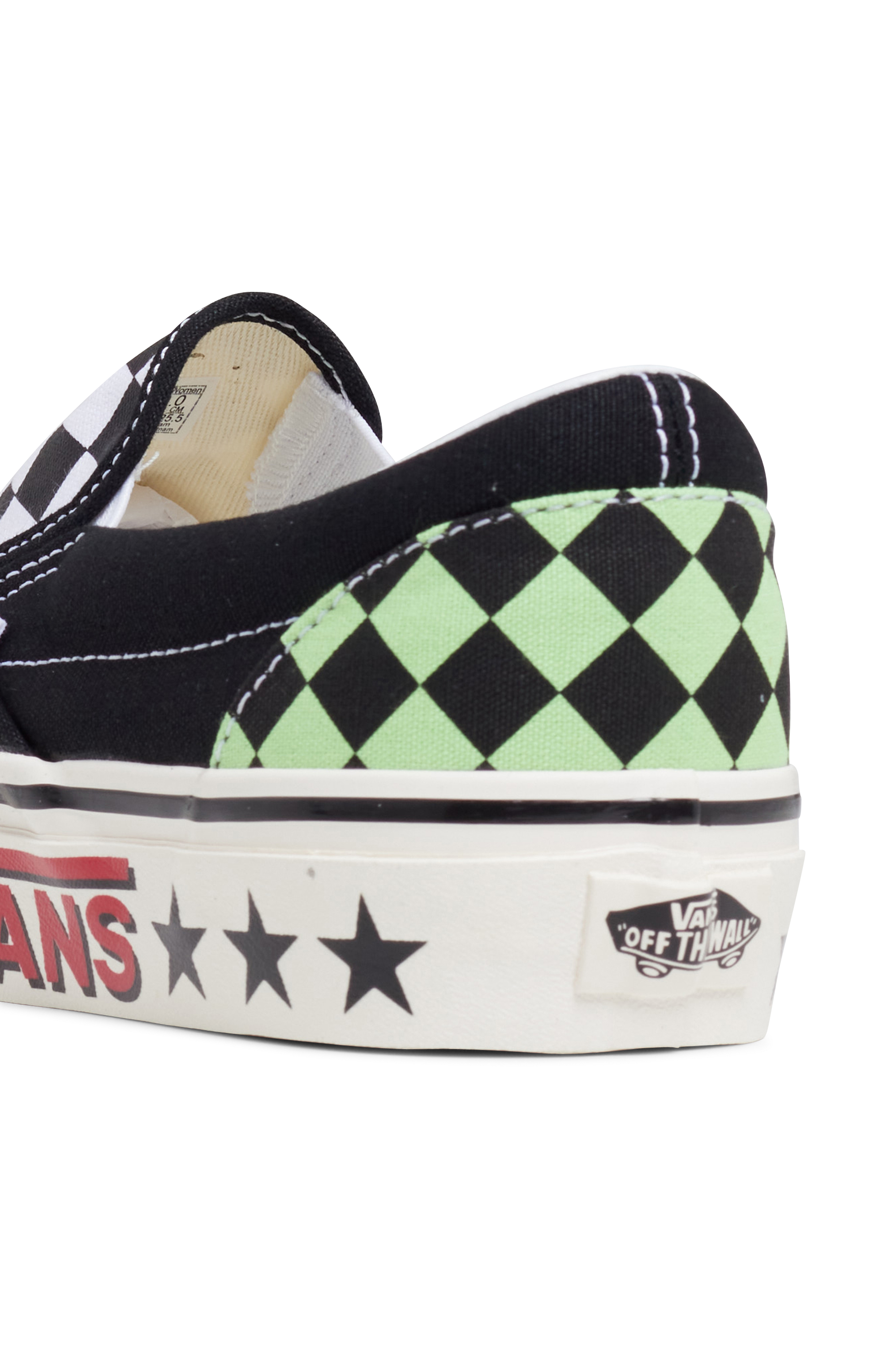 VANS Slip-on UA Classic Slip-On 98 DX DIAM BLKWH Noir