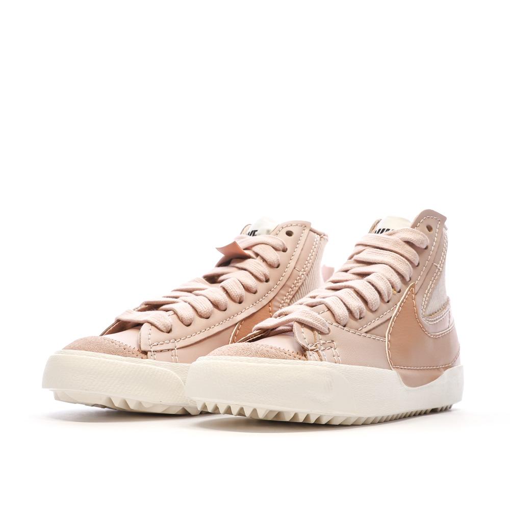 Nike Baskets Roses Femme Nike Blazer Mid '77 Jumbo