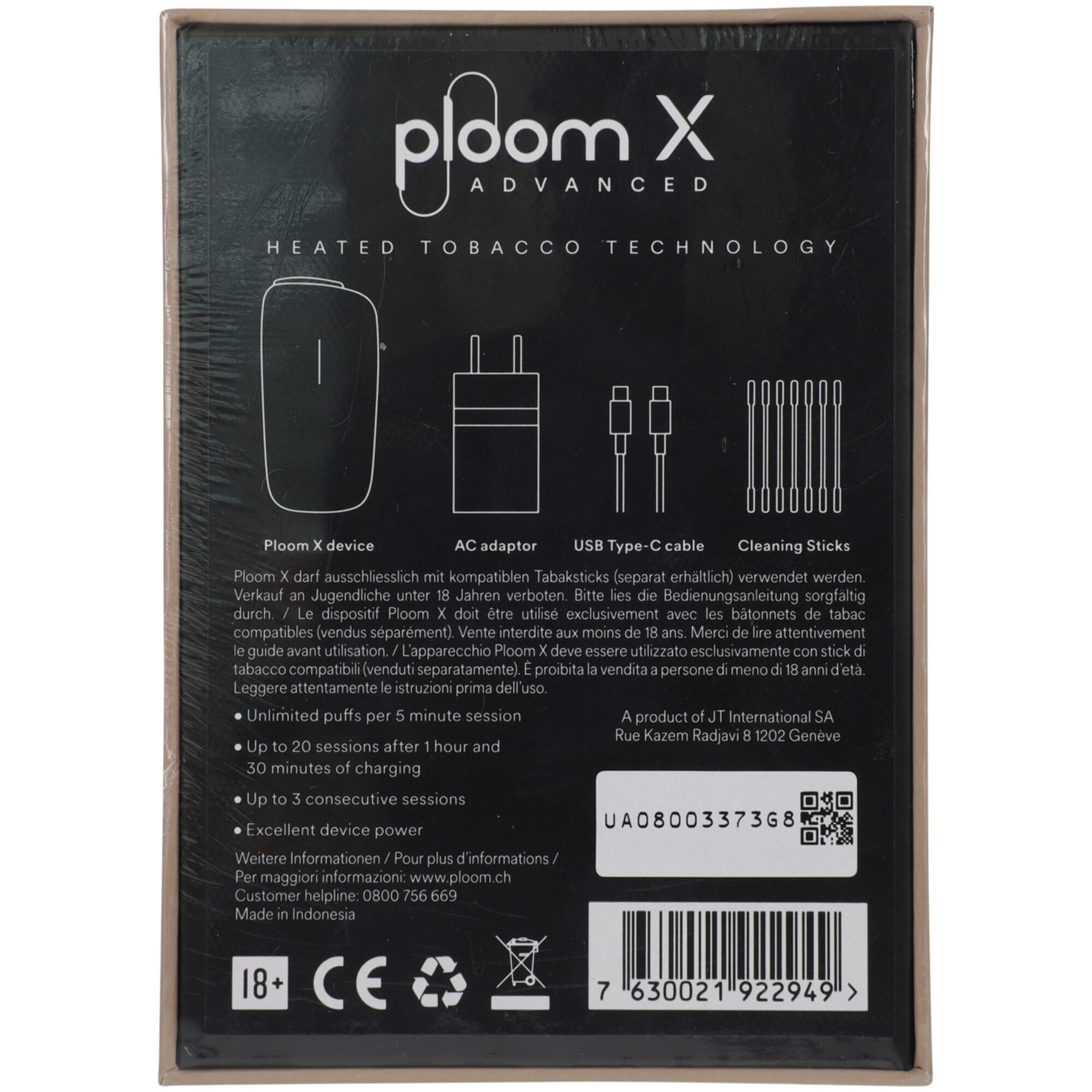 Ploom X Advanced Champagne Starter Kit
