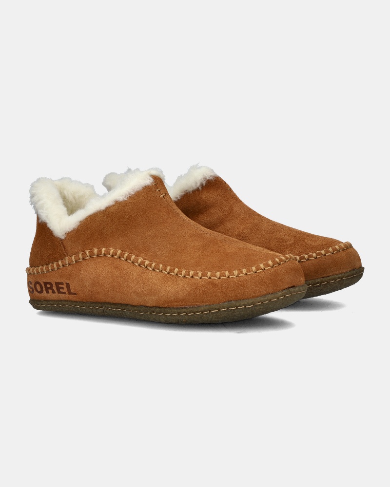 Sorel Manawan II Pantoffels  - cognac