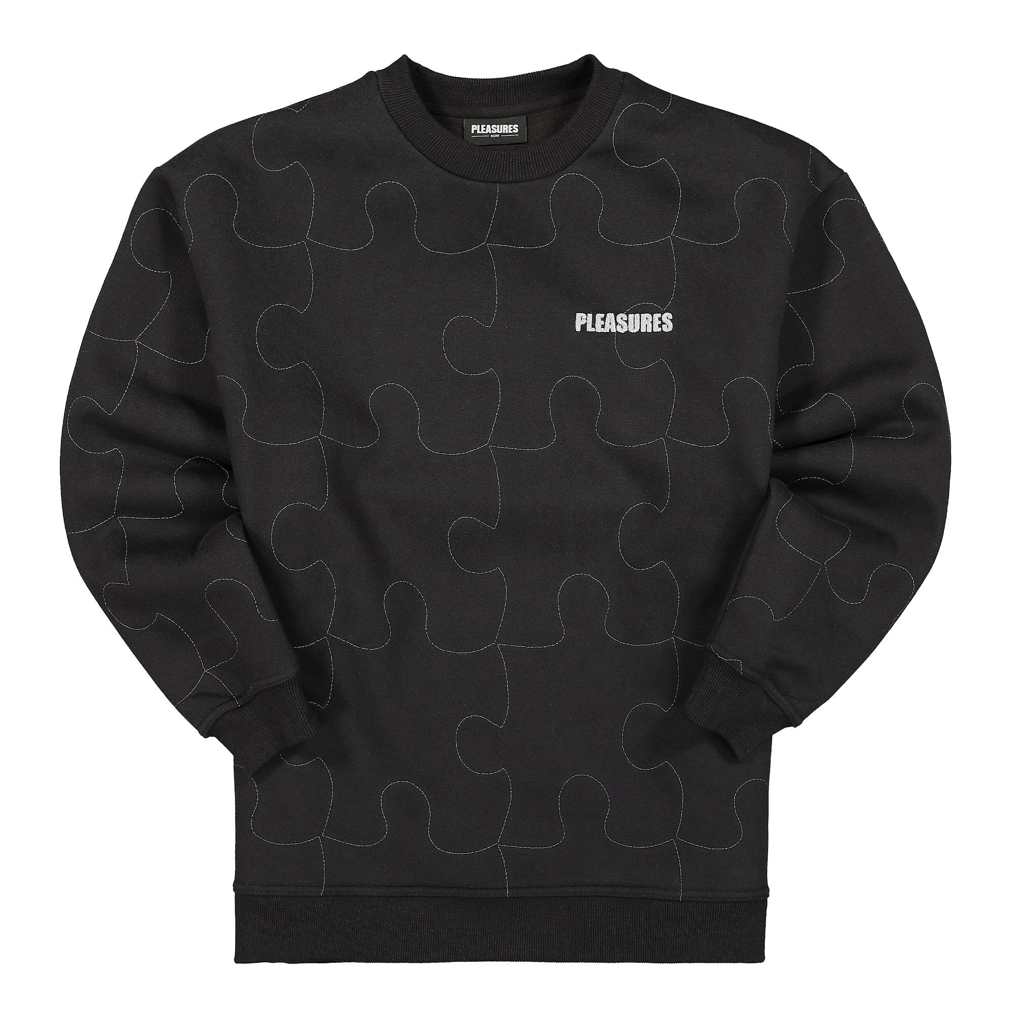 Pleasures<br>Pieces Reflective Crewneck