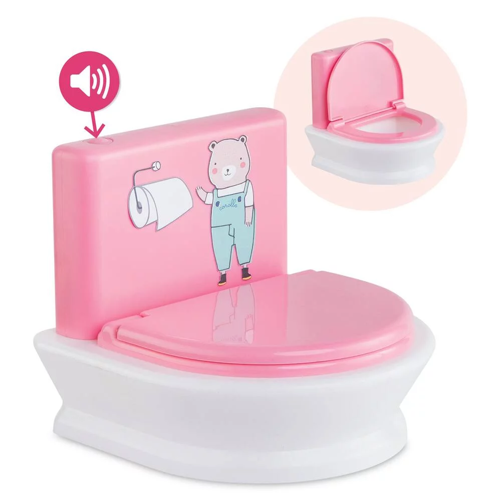 BB30 - 36 - TOILETTES INTERACTIVES POUR POUPON 30 ET 36CM - COROLLE ACCESSOIRES