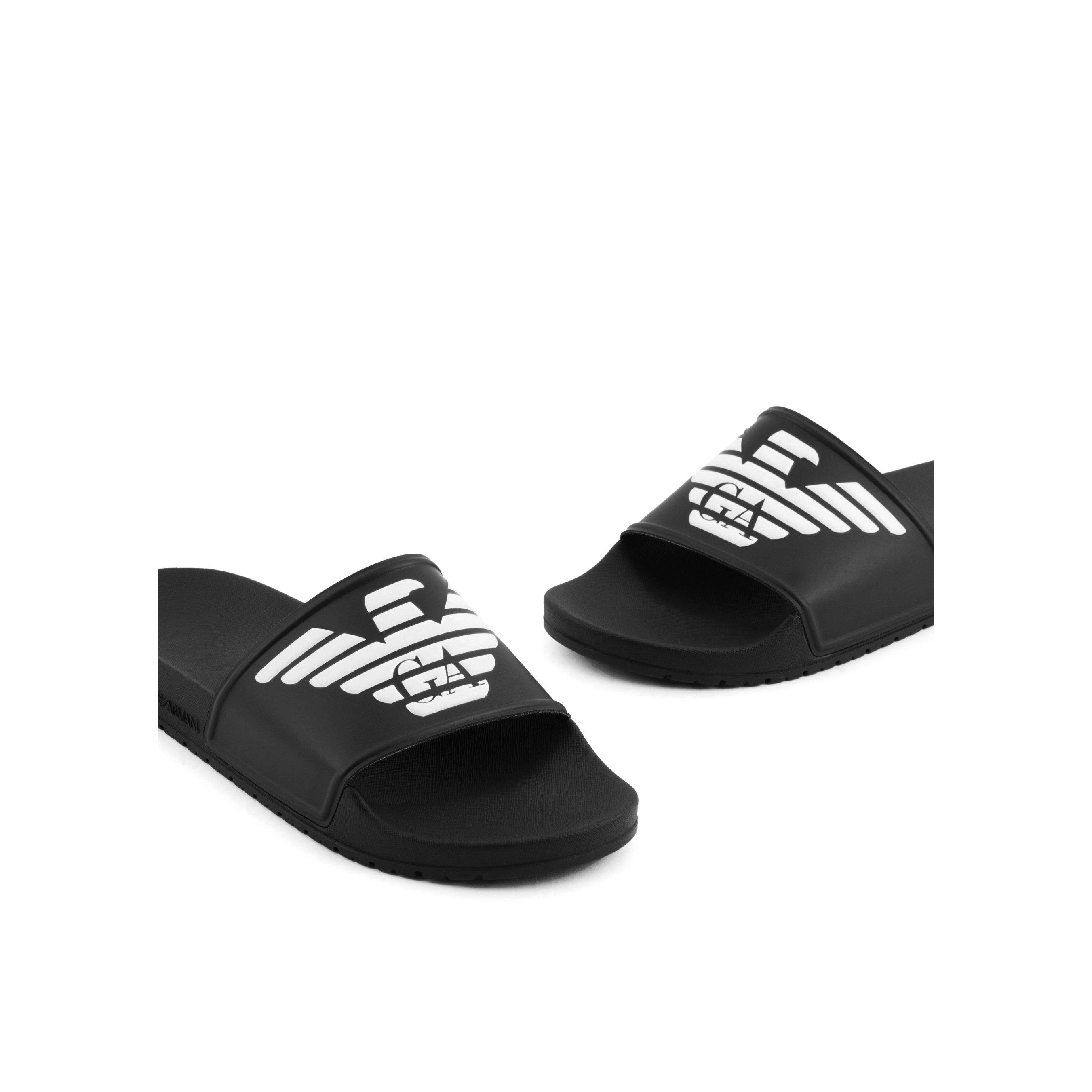 Emporio Armani Emporio Armani Slipper Pu-Eagle Log