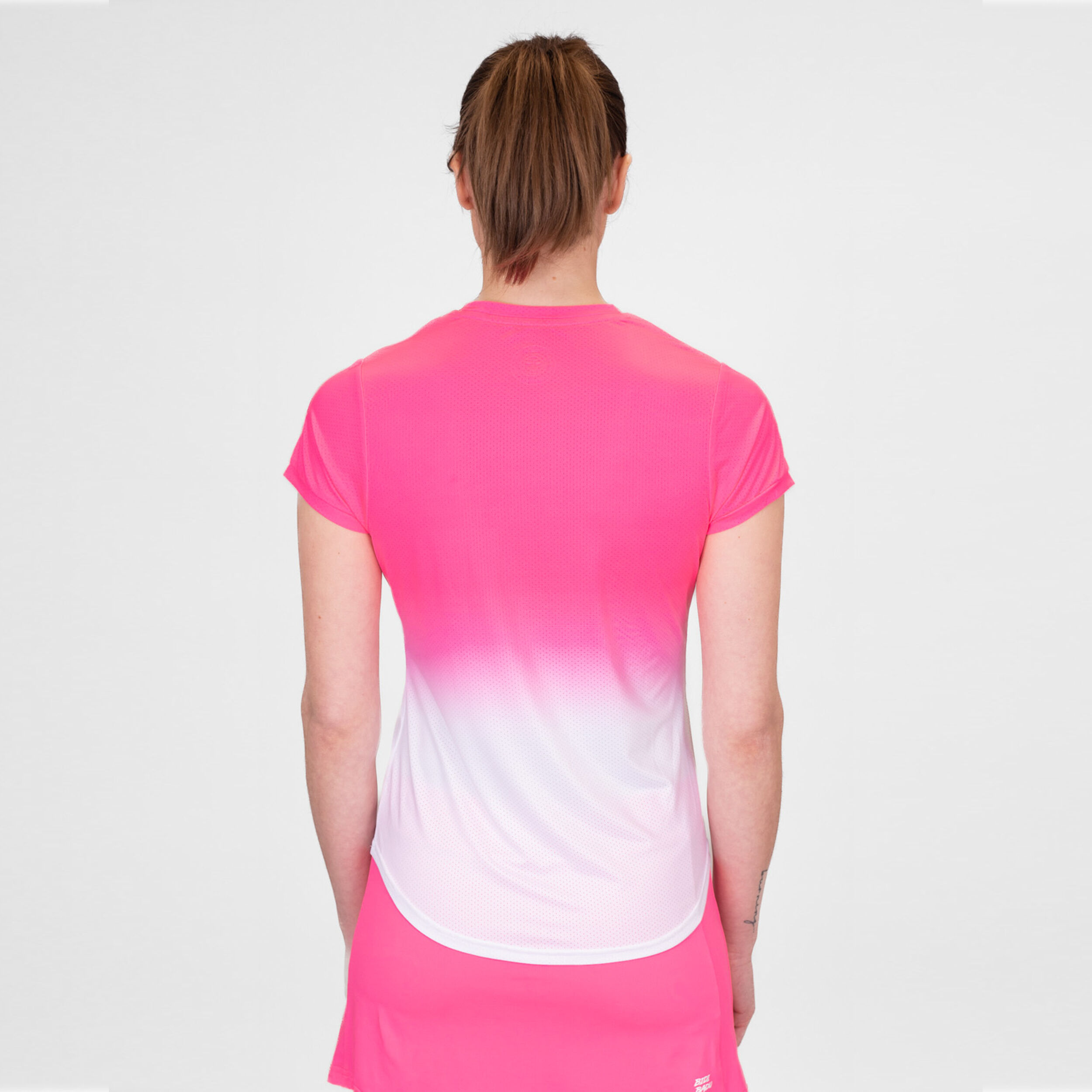 BIDI BADU Crew Gradiant T-shirt Femmes - Pink , Blanc