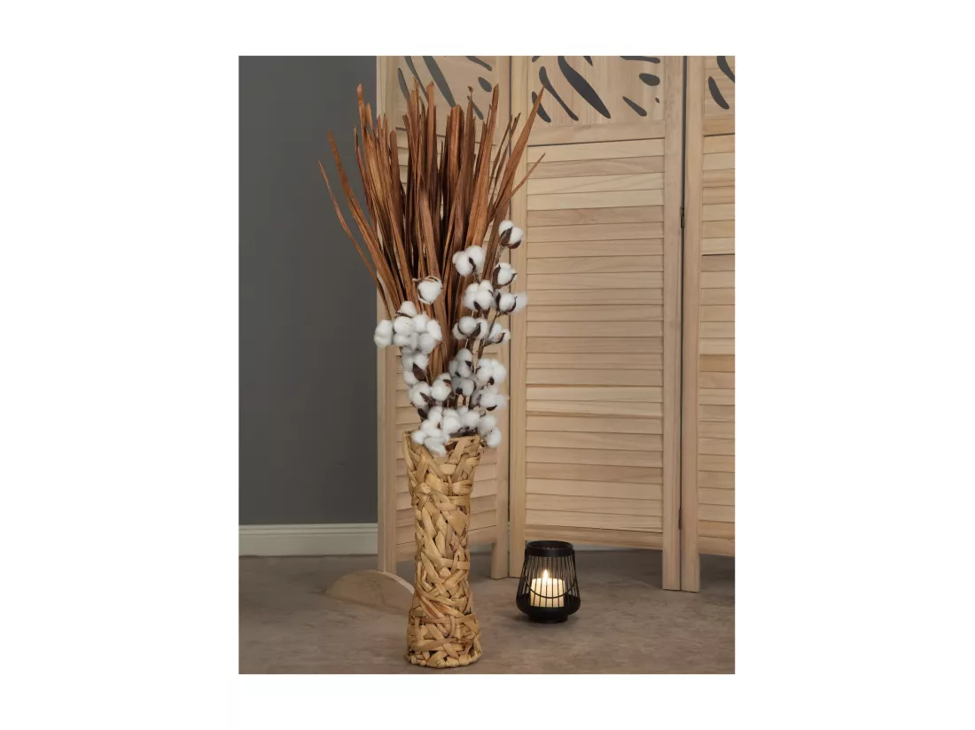 VASE Malida 40 cm, jacinthe d'eau couleurs naturelles
