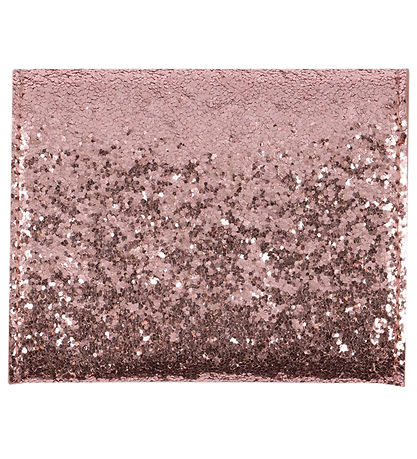 Konges Sløjd Pung - Love Letter - Pink Glitter m. Kirseb?r