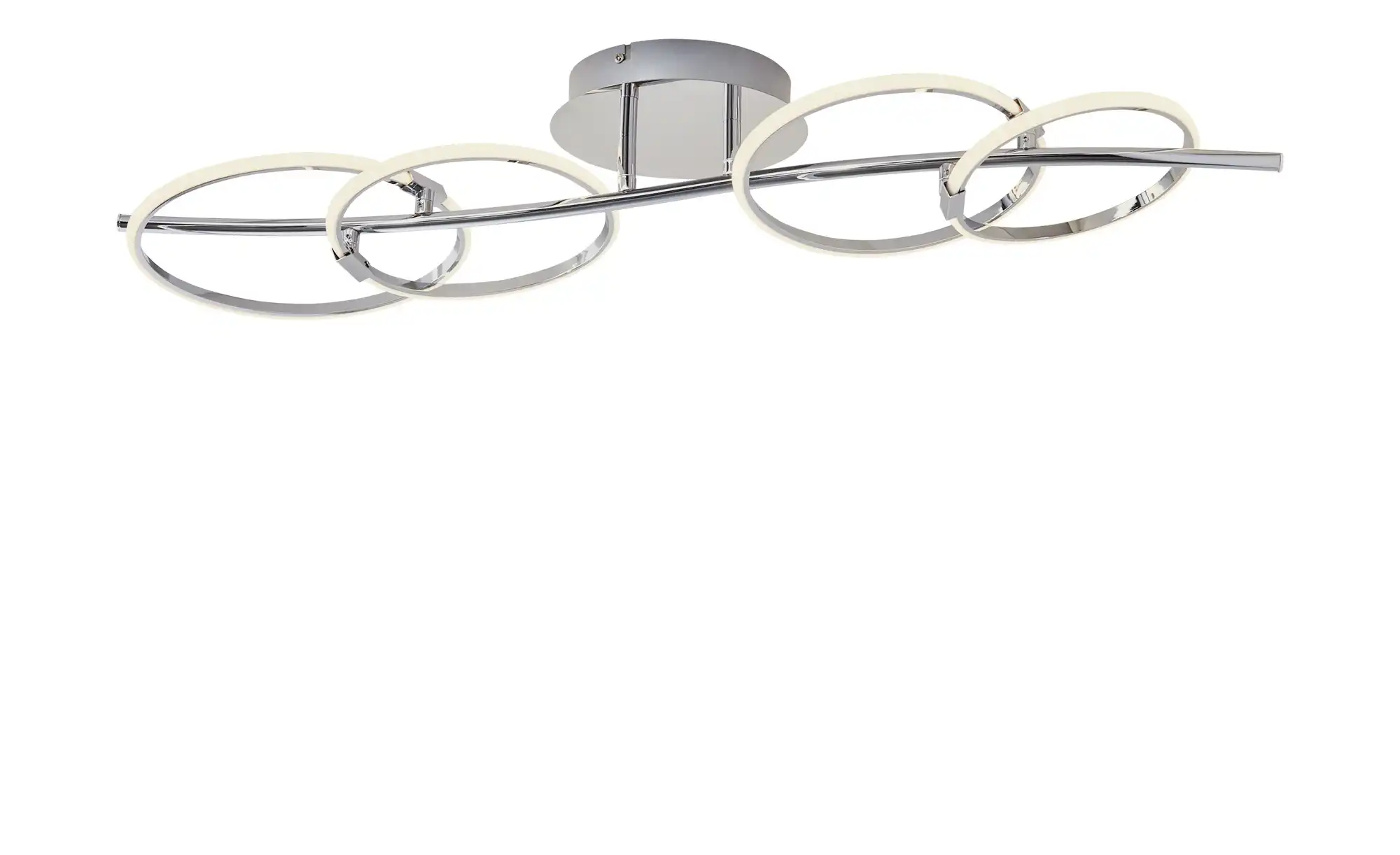 KHG LED-Deckenleuchte, chrom `4 Ringe´